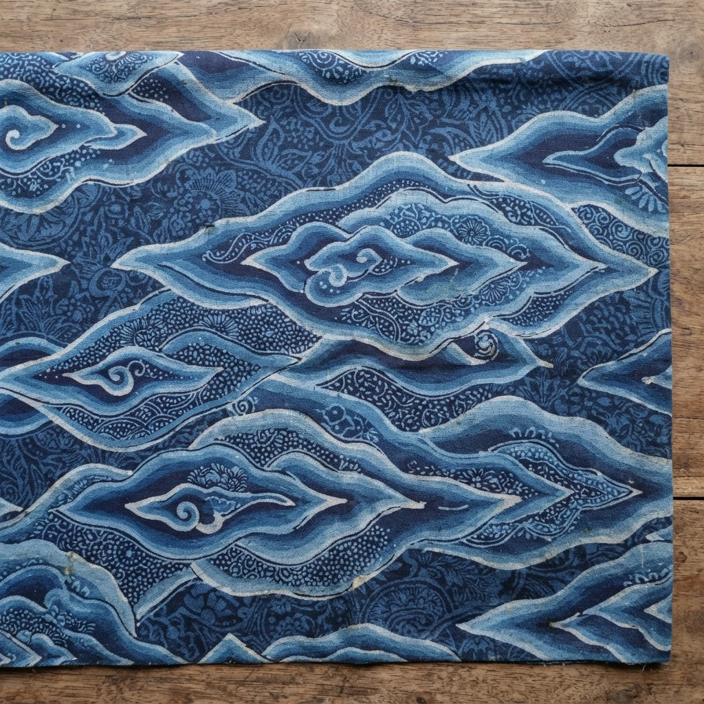 Kain batik motif Mega Mendung